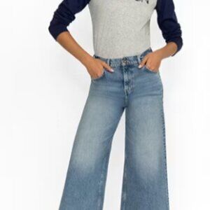 Johnny Was Mademoiselle Wide Leg Jeans